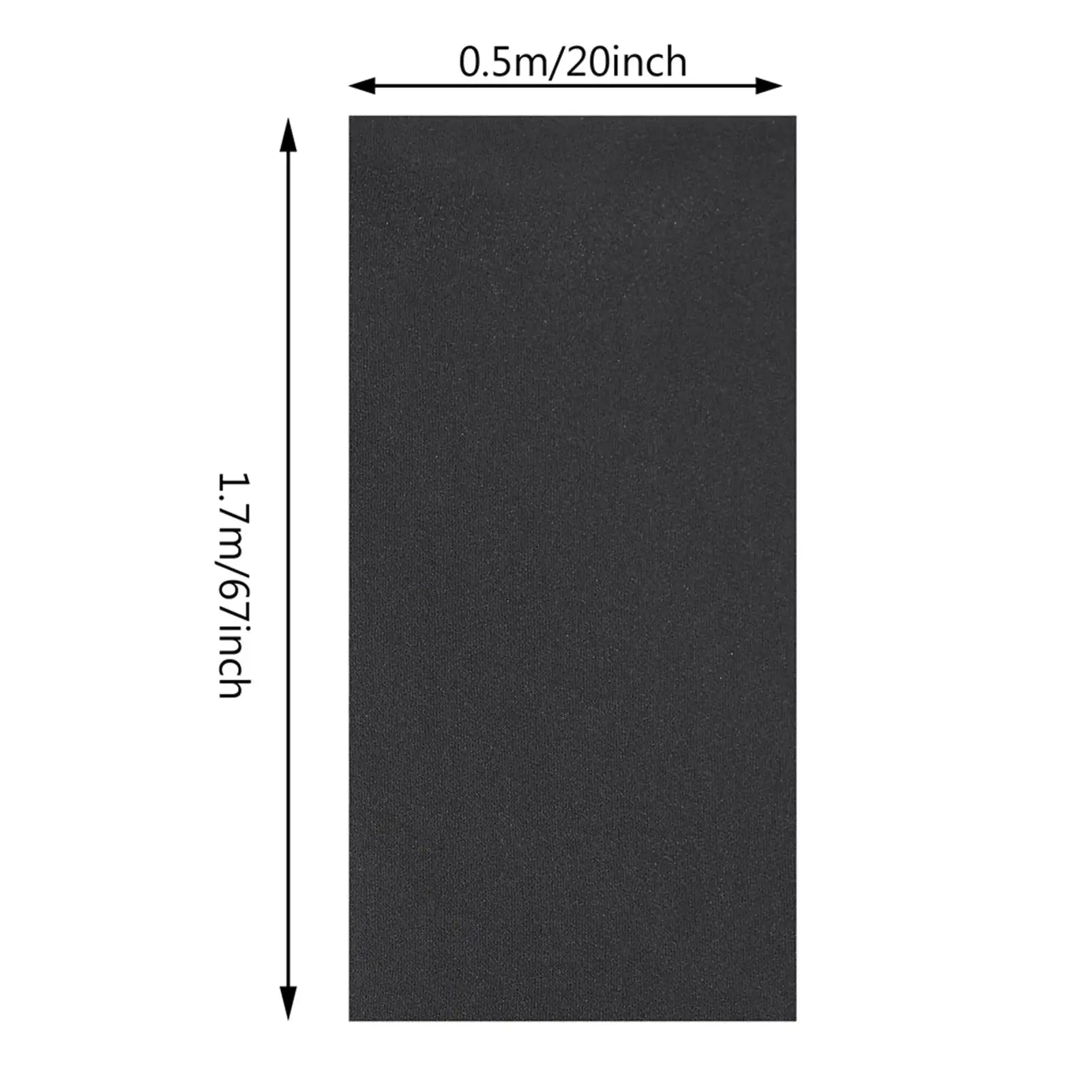 Speaker grill cloth, black dustproof mesh fabric, Simples Market, 1.7m x 0.5m