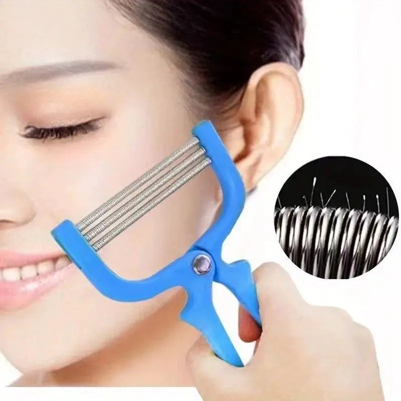 Smooth Skin Facial Epilator for Lip and Eyebrow Hair Removal Handheld Gentle Facial Shaving Tool for Smooth Skin