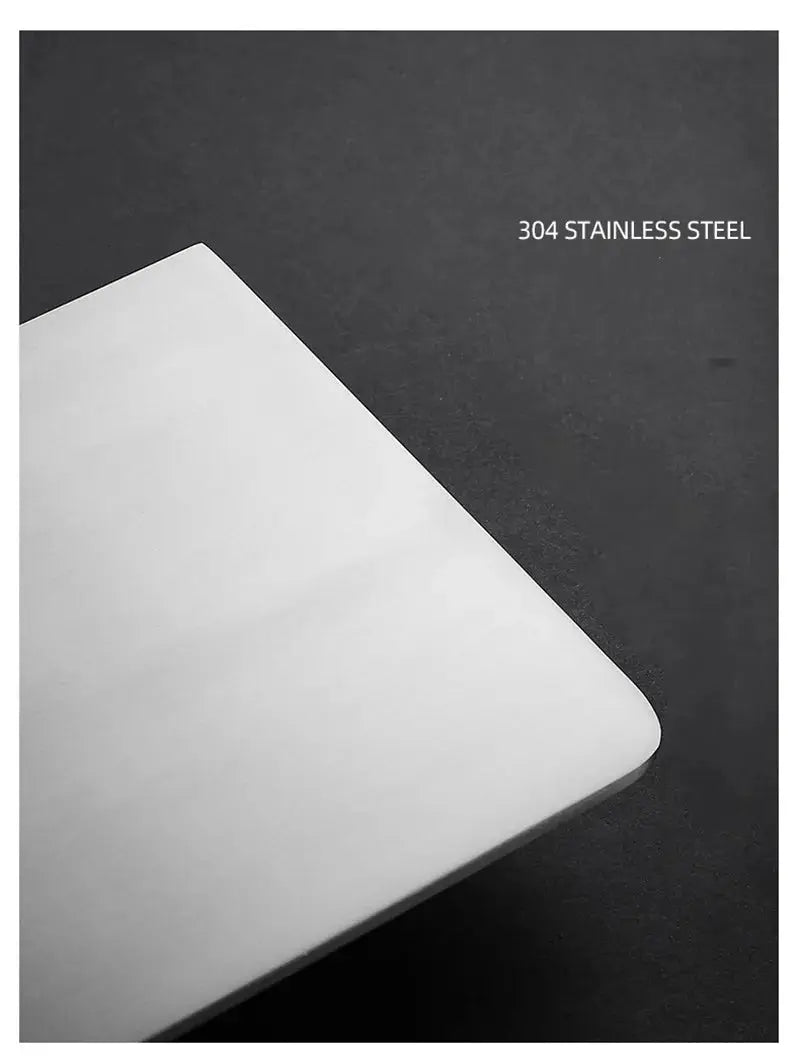 Simples Market 304 stainless steel bathroom corner shelf, brushed chrome finish