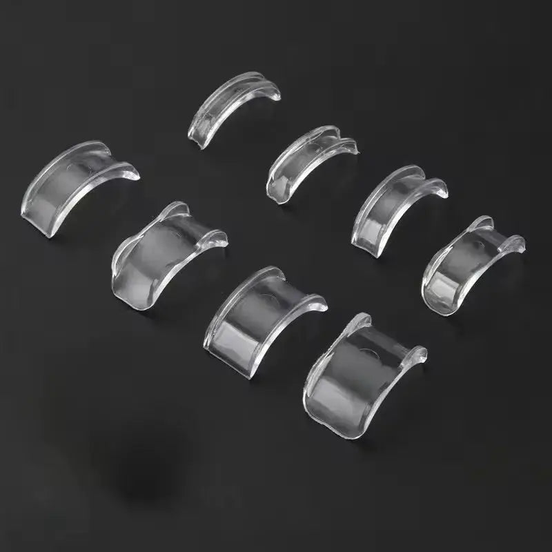 4 Pieces Transparent Spiral Ring Size Adjuster Tools Set For Jewelry Making Spring Coil Guard Tightener Reducer