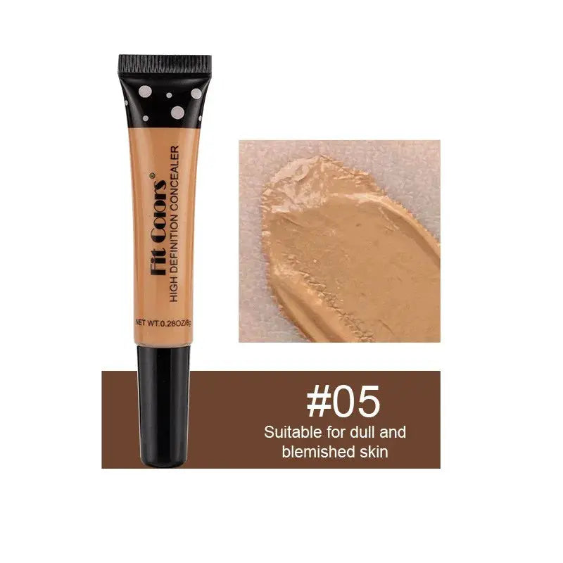 DermaGlow Six Color Concealer Nourishing Liquid Foundation For Dark Circles Full Coverage Suitable For All Skin Types