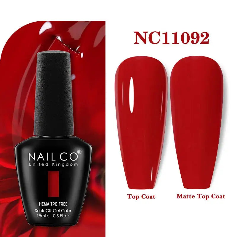 NAILCO 283 Colors Gel Nail Polish Kit Ultra Long Lasting UV Gel Varnish With 30 Day Shine