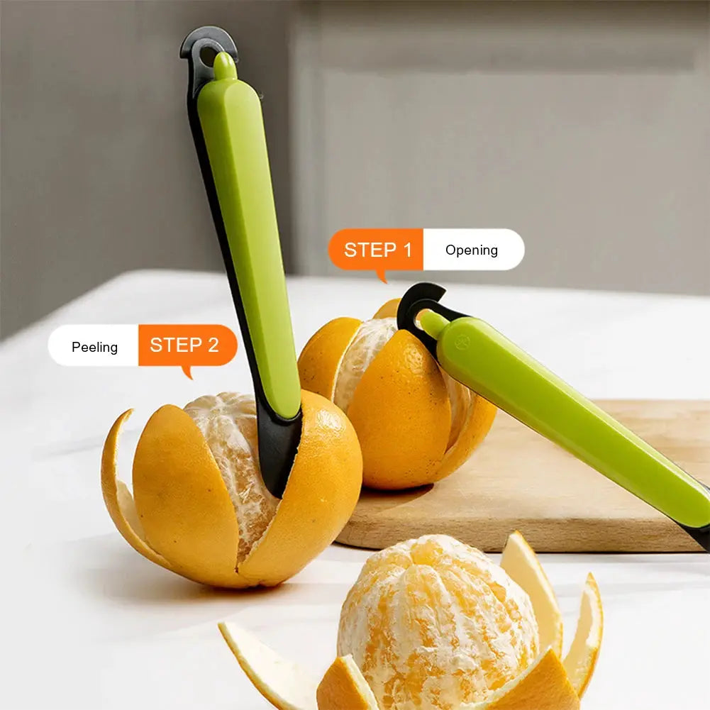 Orange Peeler Stripping Tool Citrus Peeler For Grapefruit Lemon Cutter Multifunctional Kitchen Gadget