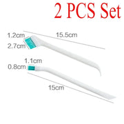 2 Pack Long Handle Narrow Gap Cleaning Brushes For Baby Bottles Portable Kitchen Cleaning Tool