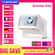 Magcubic HY350 Max Android 14 Portable Projector Auto Focus 8K 1080P