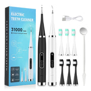 BrightSmile Electric Teeth Cleaner Dental Scaler Waterproof Rechargeable At Home Professional Grade Tartar Removal