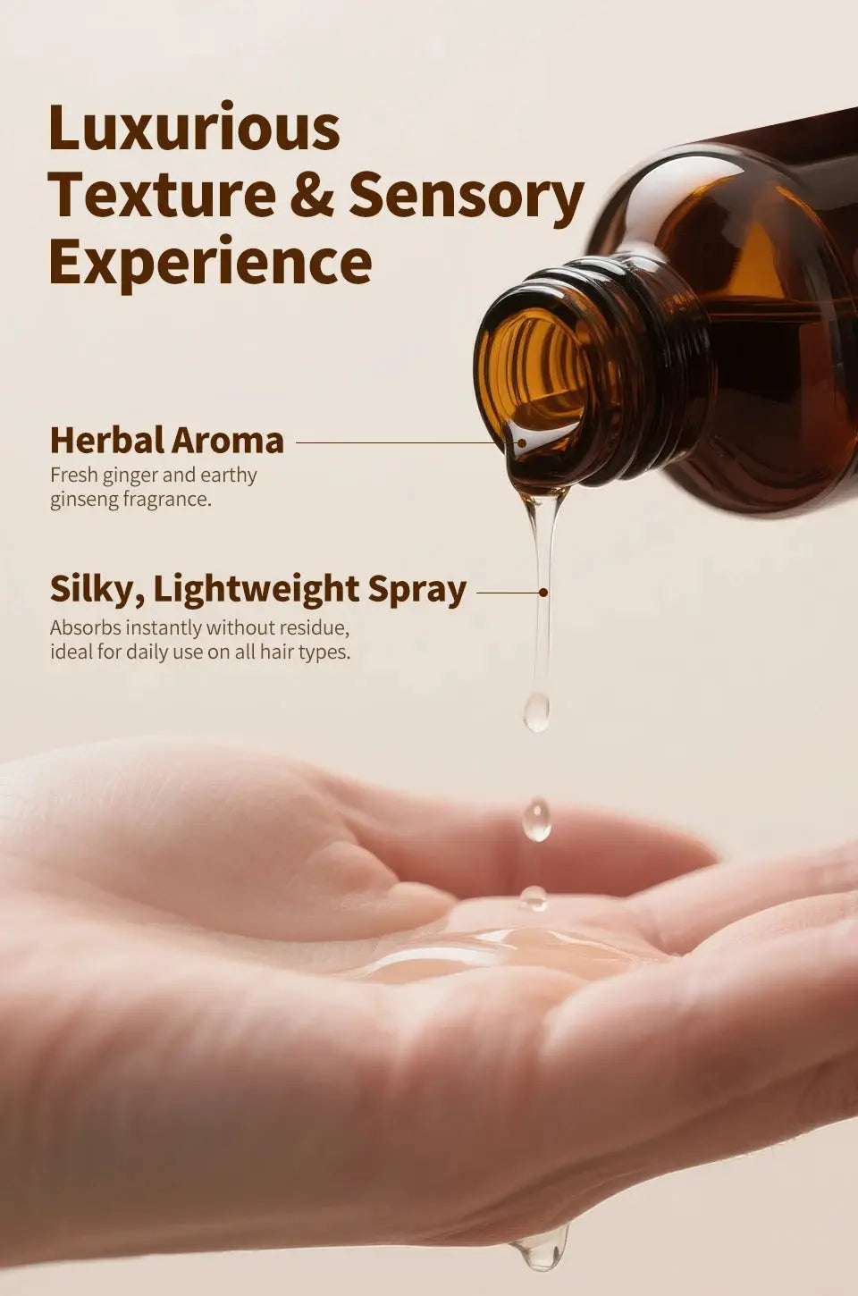 Sevich 30ml Hebal Oil Essence Fast Hair Growth Spray Hair Loss Treatment Help for hair Growth Hair Care