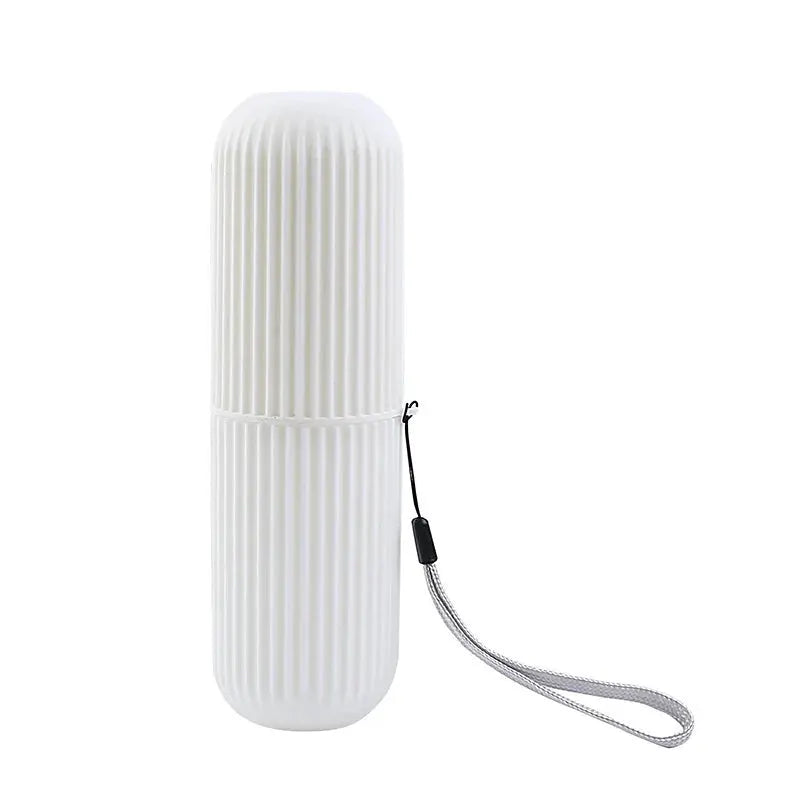 TrailGuard Portable Toothbrush And Toothpaste Case With Breathable Air Holes Keeps Bacteria Away For Travel