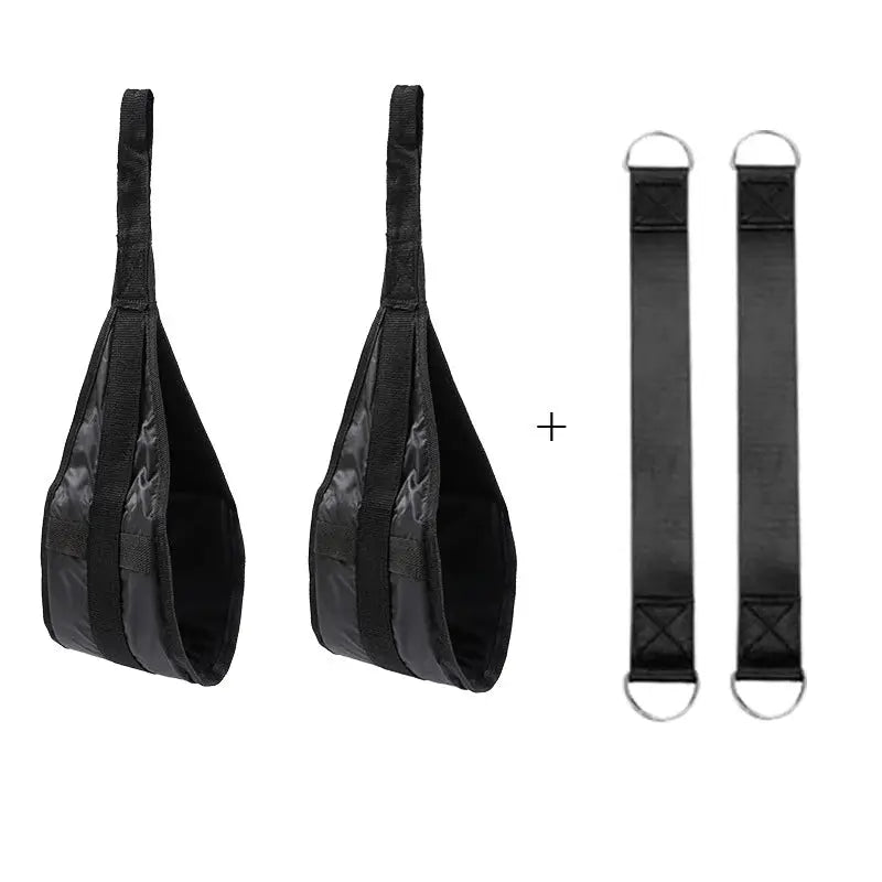 Fitness AB Sling Straps Suspension Rip Resistant Heavy Duty For Pull Up Bar Hanging Leg Raises Home Gym Equipment