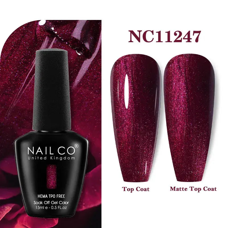 NAILCO 283 Colors Gel Nail Polish Kit Ultra Long Lasting UV Gel Varnish With 30 Day Shine