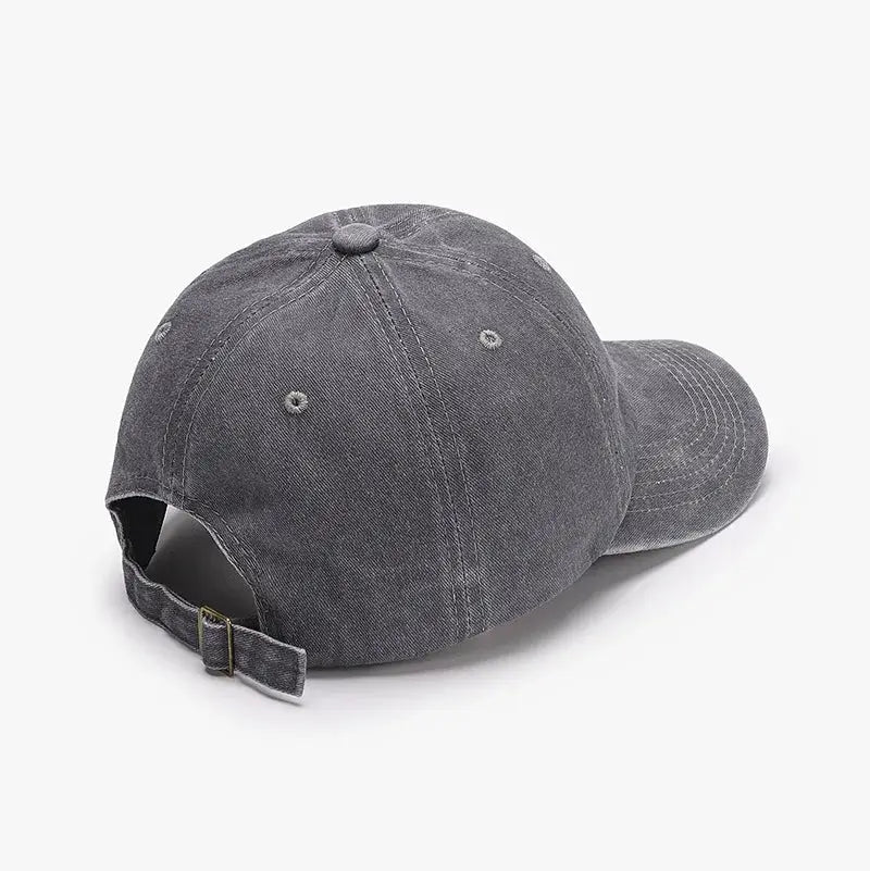 Grim Reaper Embroidered Baseball Cap For Men Women Soft Cotton Washed Adjustable Dad Hat