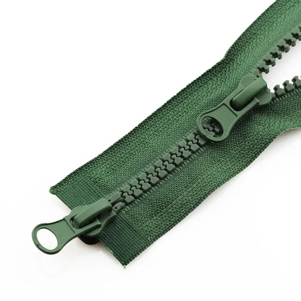 90cm Size 5 Resin Zipper Double Slider Two Way Open End For Jackets Durable High Quality Long Zips