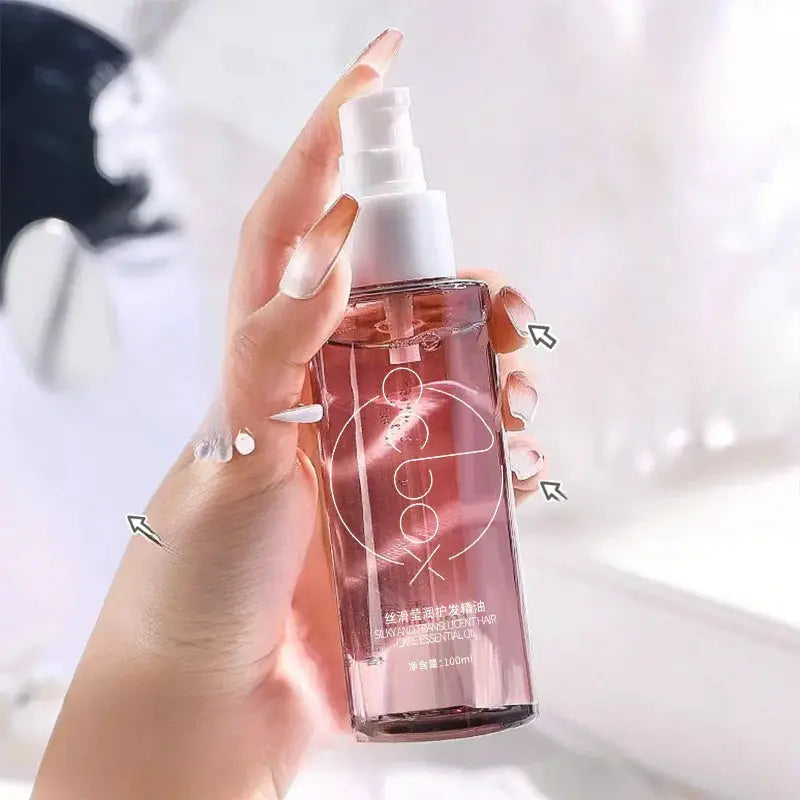 100ml Hair Care Essential Oil for Dry Hair Long Lasting Fragrance Smooth Hair Gift for Girlfriends and Moms