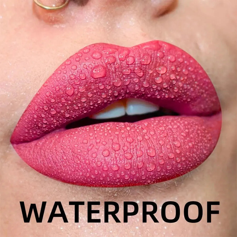 19 Colors Matte Velvet Lip Gloss Waterproof Long Lasting Liquid Lipstick With Nude Red Lip Tint And Lip Glaze