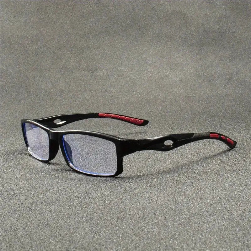 OptiFlex Five Pairs Unisex Reading Glasses With Retro Square Frames Durable Plastic Frame For Everyday Comfort