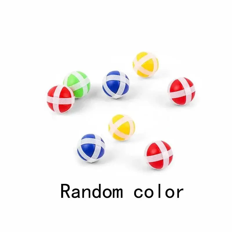 Montessori Inspired Educational Dart Board Toy With Sticky Ball Darts For Indoor Play For Children Aged 3 To 7 Years
