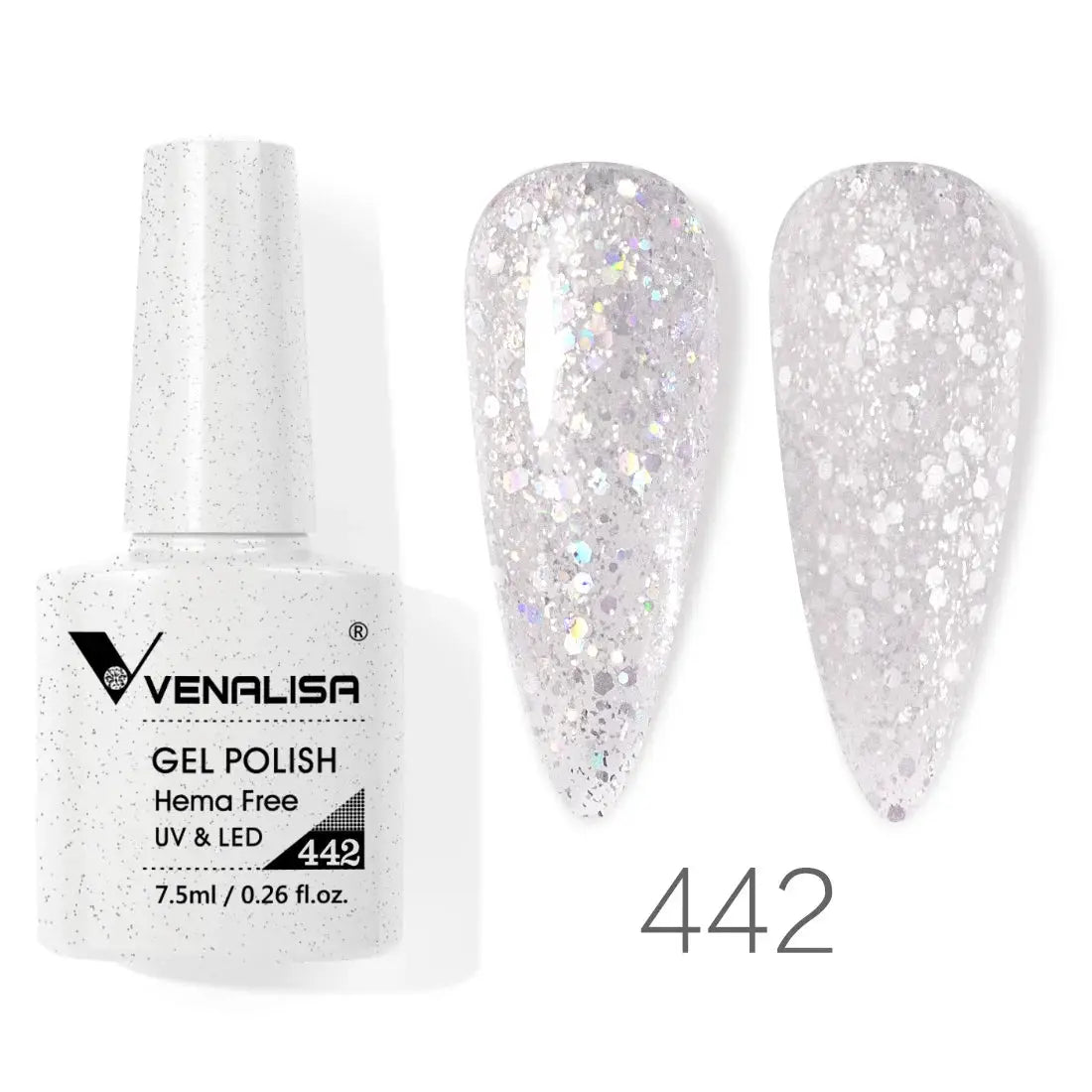 Venalisa 7 5ml Gel Nail Polish Kit 60 Colors Hema Free Milky White Jelly Soak Off UV LED Varnish Full Coverage