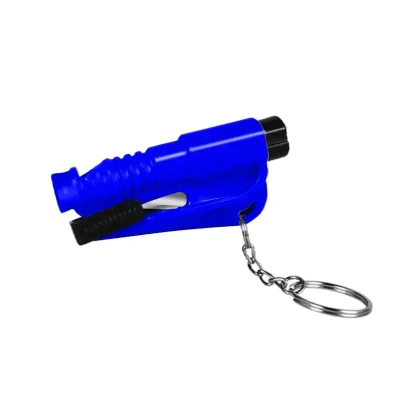 Safety Hammer With Rescue Whistle 2 In 1 Car Escape Tool Window Breaker And Seatbelt Cutter Compact Emergency Tool