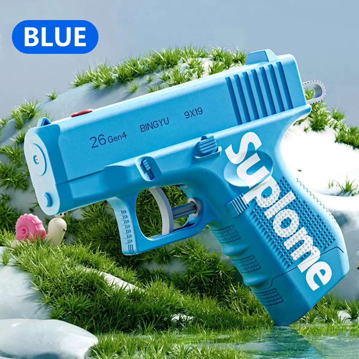 Two Way Handheld Water Gun Toy For Outdoor Summer Play Pool Beach Kids Gift Perfect Mischievous Water Fight