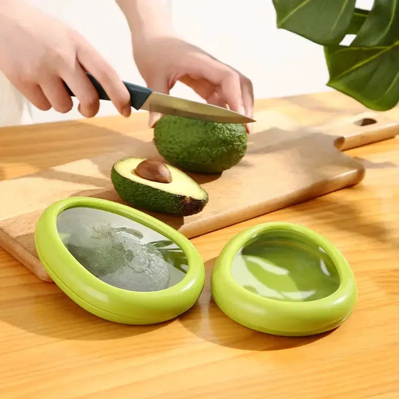 Kitchen Storage Box for Fruits and Vegetables Fresh Keeping Crisper Container Avocado Tomato Lemon Onion Organizer