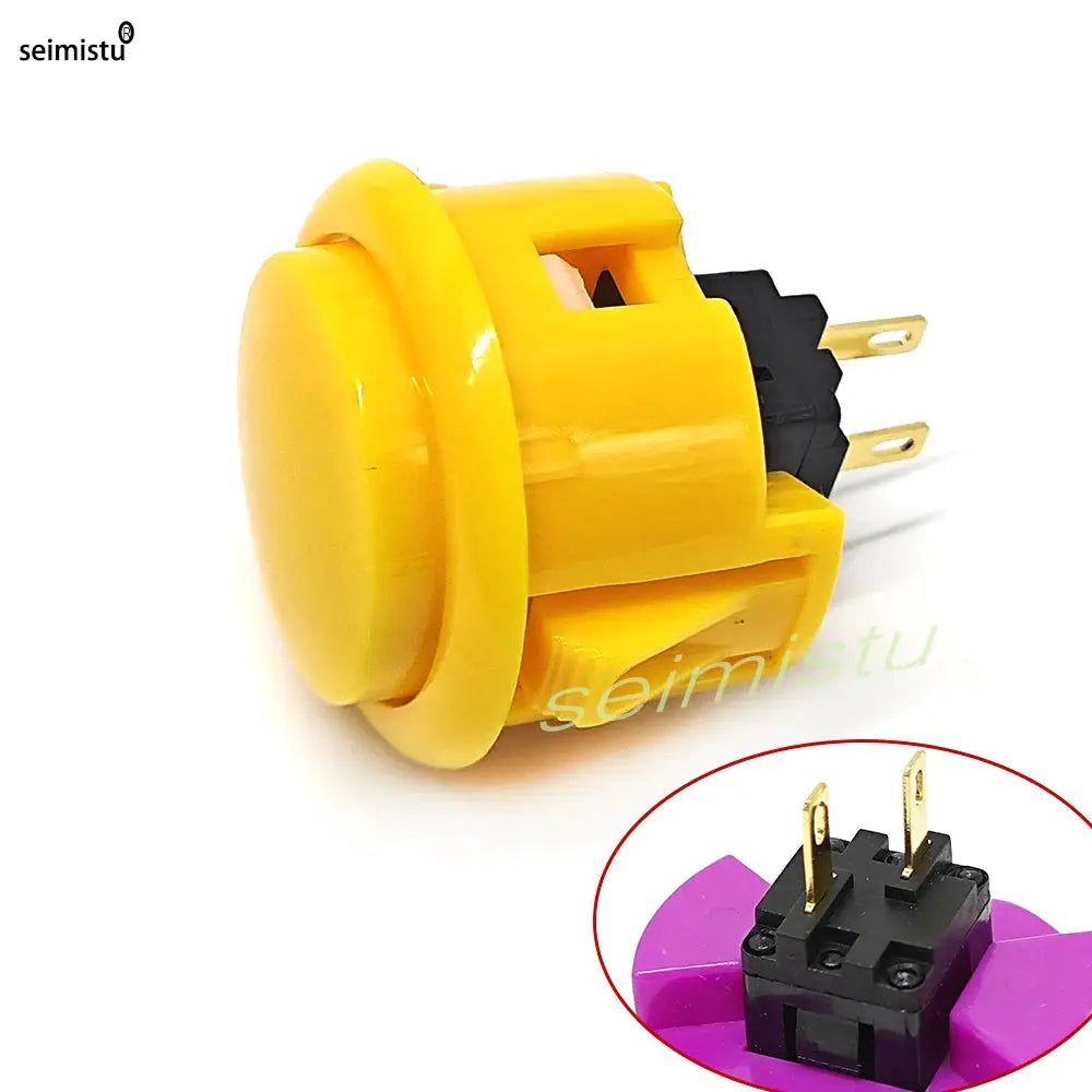 Sanwa OBSF 30mm Arcade Push Button Durable For Multicade MAME JAMMA Video Game Console DIY Start Coin Switch
