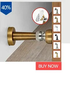 KAK Biometric Fingerprint Lock on brass door handle; keyless security