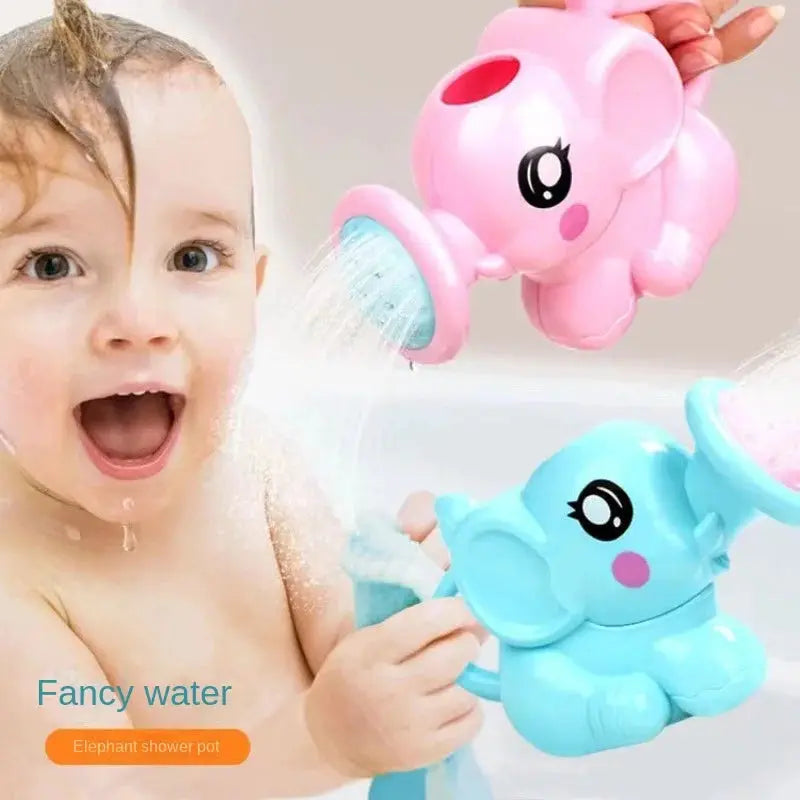 Elephant Bath Toy Watering Pot ABS Plastic Safe For Babies And Kids Summer Bath Sprinkler
