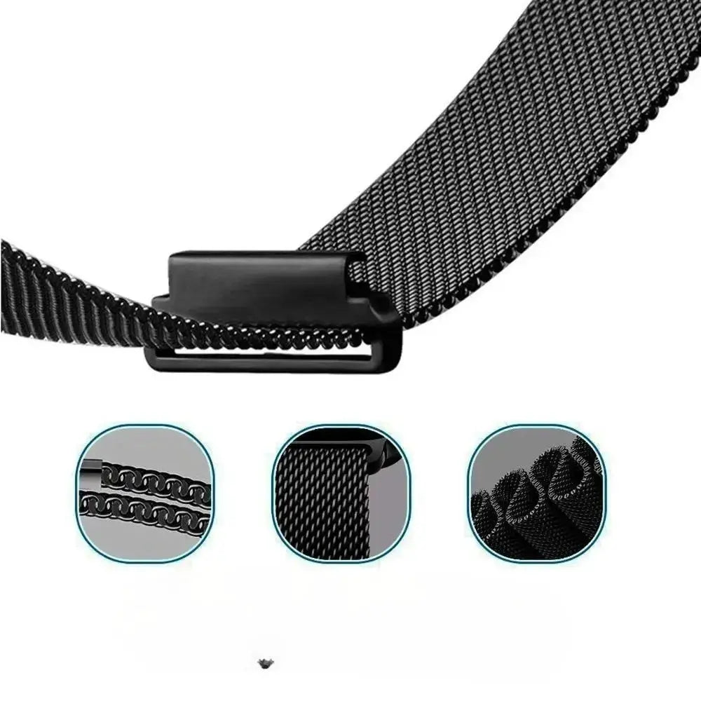 Mlianese loop For Samsung Galaxy watch 6 strap 4 classic/5 pro/3/Active 2/Gear S3 20mm 22mm bracelet for Huawei GT/2/3/Pro band
