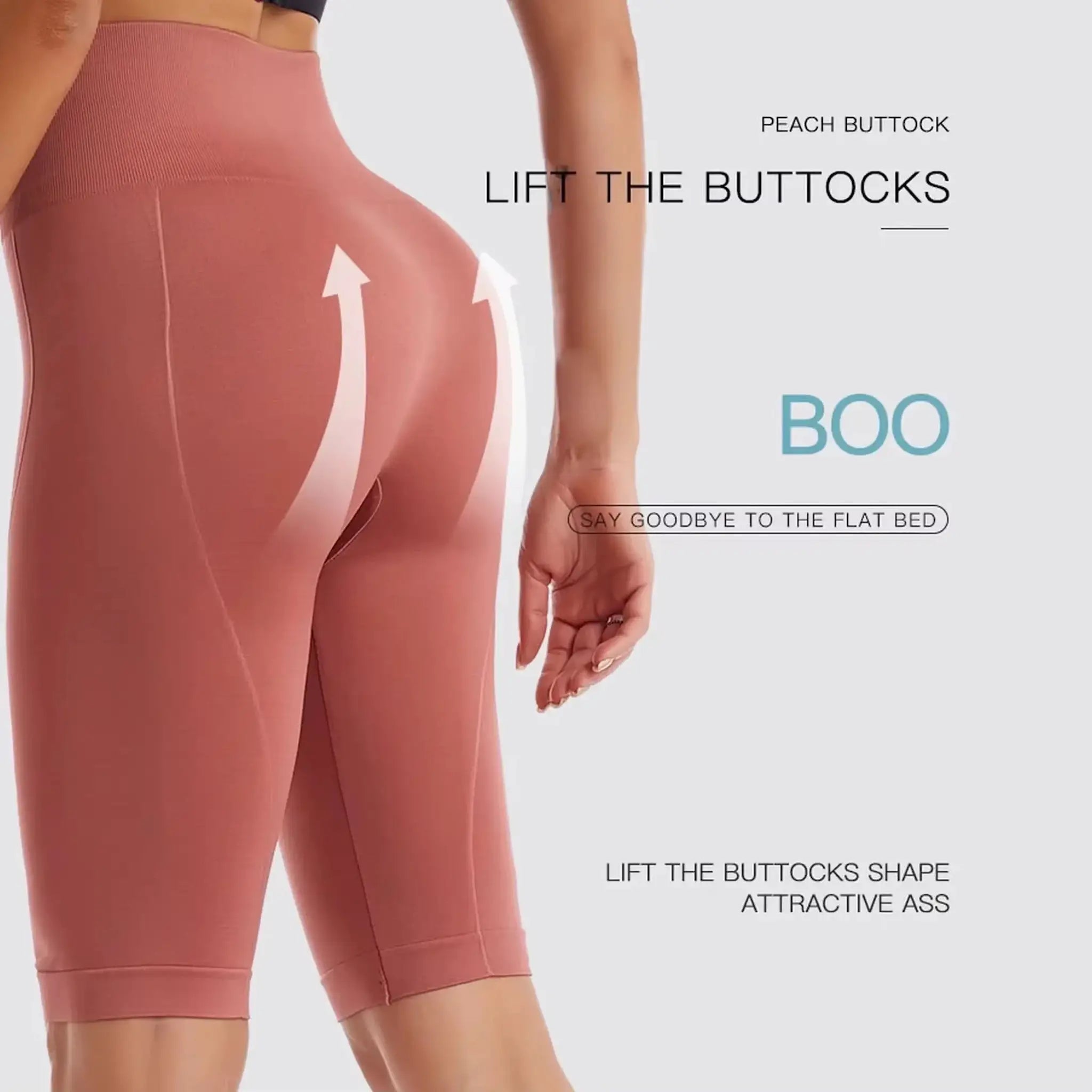 NakedFeel Womens Push Up Leggings High Waist Tummy Control For Yoga Running Fitness Gym