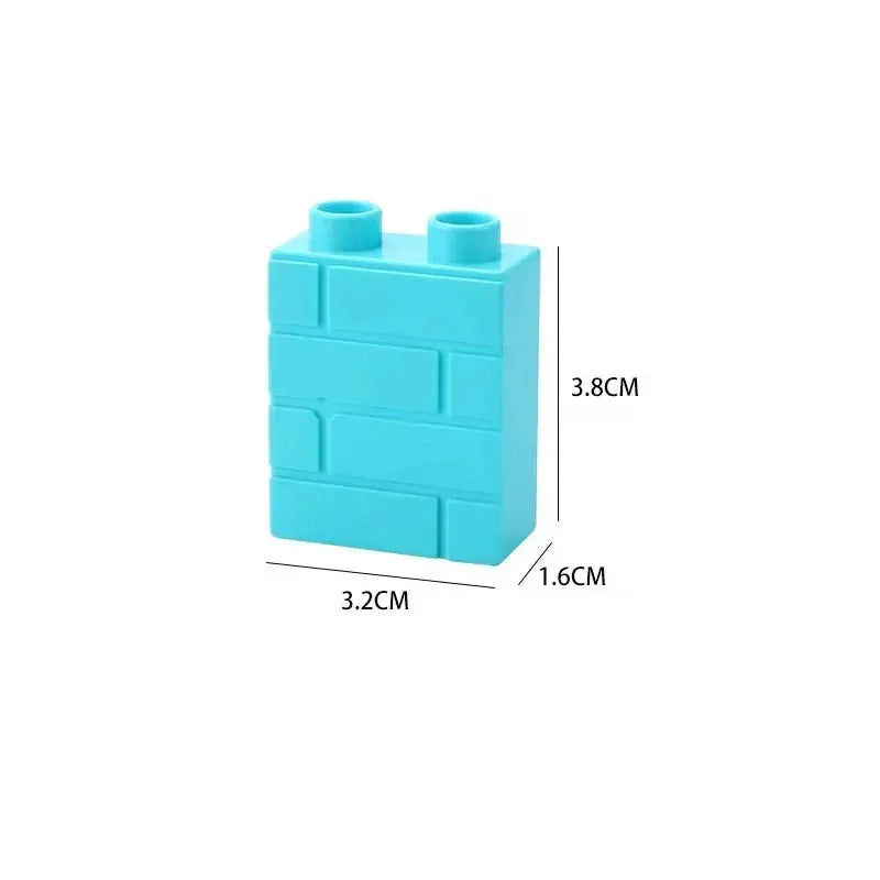 Big Outdoor Building Blocks Forest Plant Series Set For Farm Garden Decor And Kids Toys Bricks