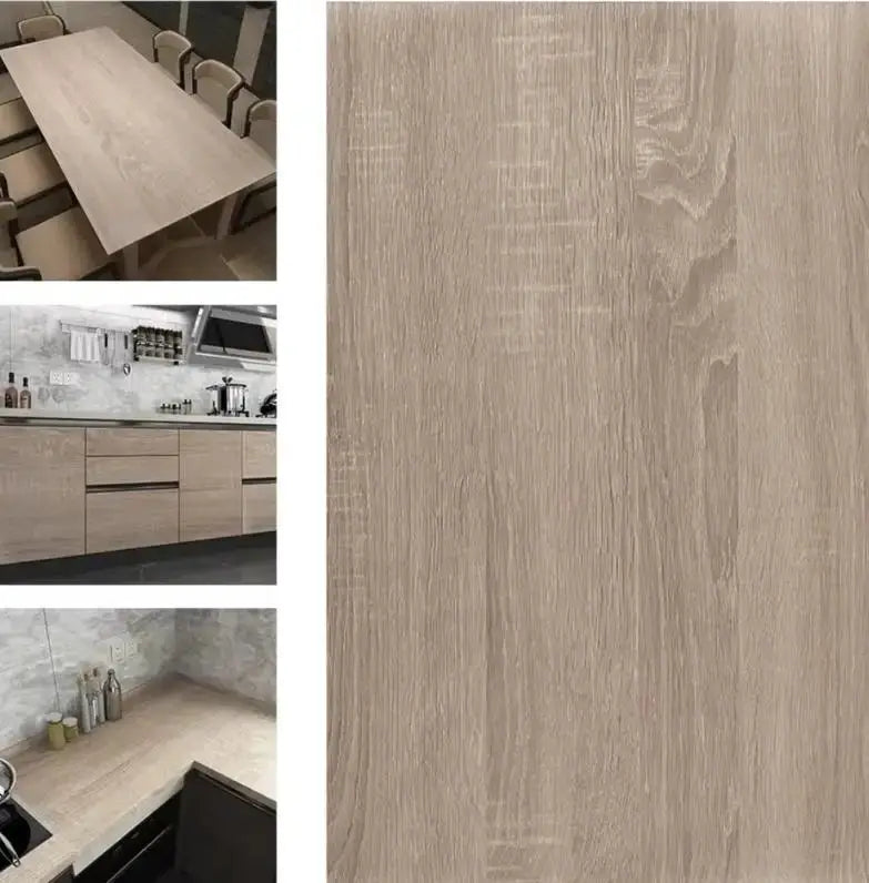 EverWood Wood Wallpaper Self Adhesive Vinyl Peel And Stick Classic Wood Grain Waterproof Removable For Renovations