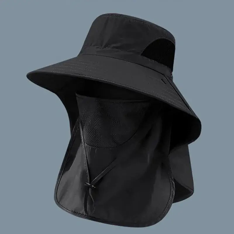 Summer Sun Hat UV Protection Outdoor Hiking Camping Fishing Men Women Visor Bucket Neck Flap Cap