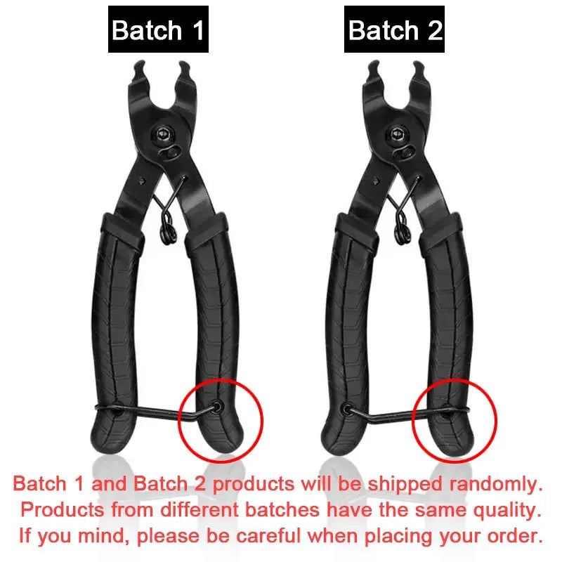 Bike Chain Quick Link Tool and Pliers for MTB Road Cycling Multi Link Clamp for Quick Link Installation and Removal