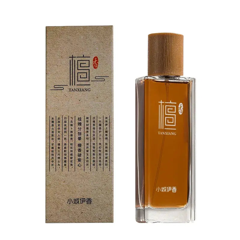 Temple Essence Chinese Temple Sandalwood Incense Perfume Unisex Long Lasting Woody Fragrance