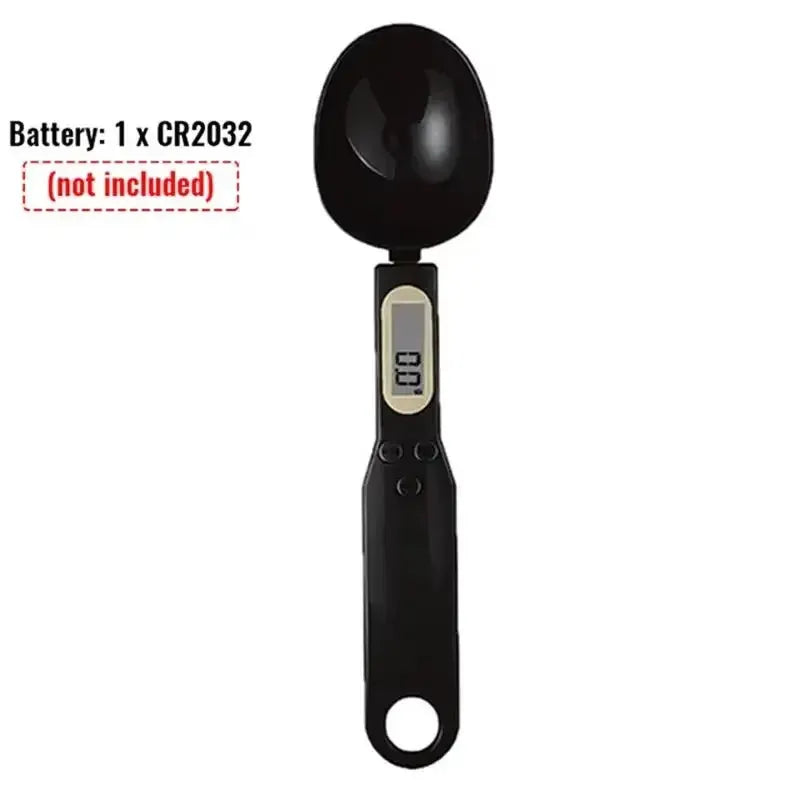 LCD Digital Measurement Adjustable Weighing Spoon Kitchen Scale Electronic Measuring Spoon For Coffee Powder And Baking