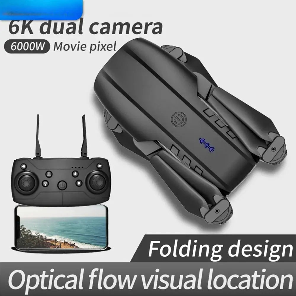 Altitude Fixation E99 Folding Drone Quad Copter With Remote Control 4K HD Photography UAV