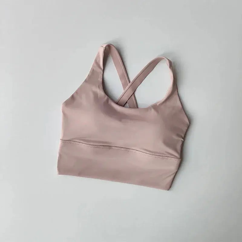 PulseAthletica All In One Sports Bra Collection High Impact Support For Running Yoga And Fitness