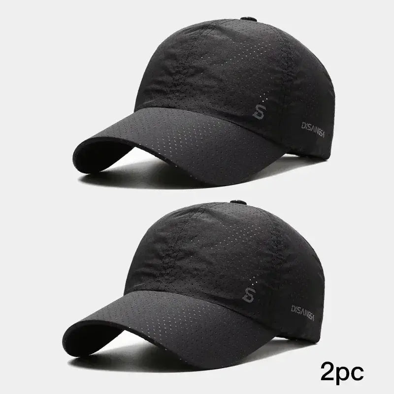Original Design Running Cap For Men Quick Dry Breathable Duckbill Visor Baseball Cap For Outdoor Running And Fishing