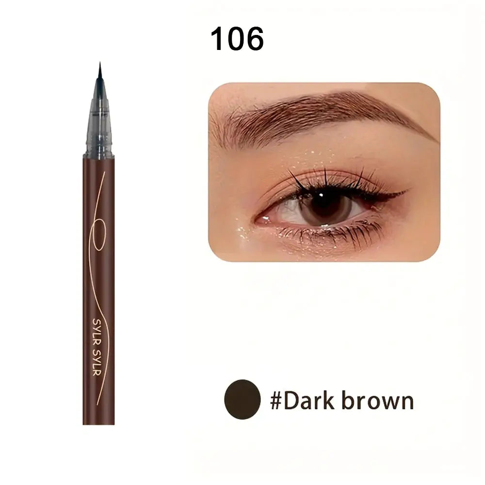 NovaGlam 0.008mm Ultra Fine Eyebrow Pen Waterproof Smudge Proof Long Lasting Color