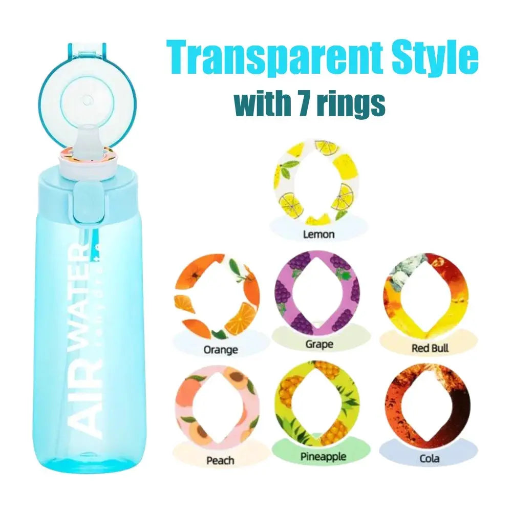 750ml 25oz Fruit Flavor Water Bottle With 7 Fruit Pods Zero Sugar