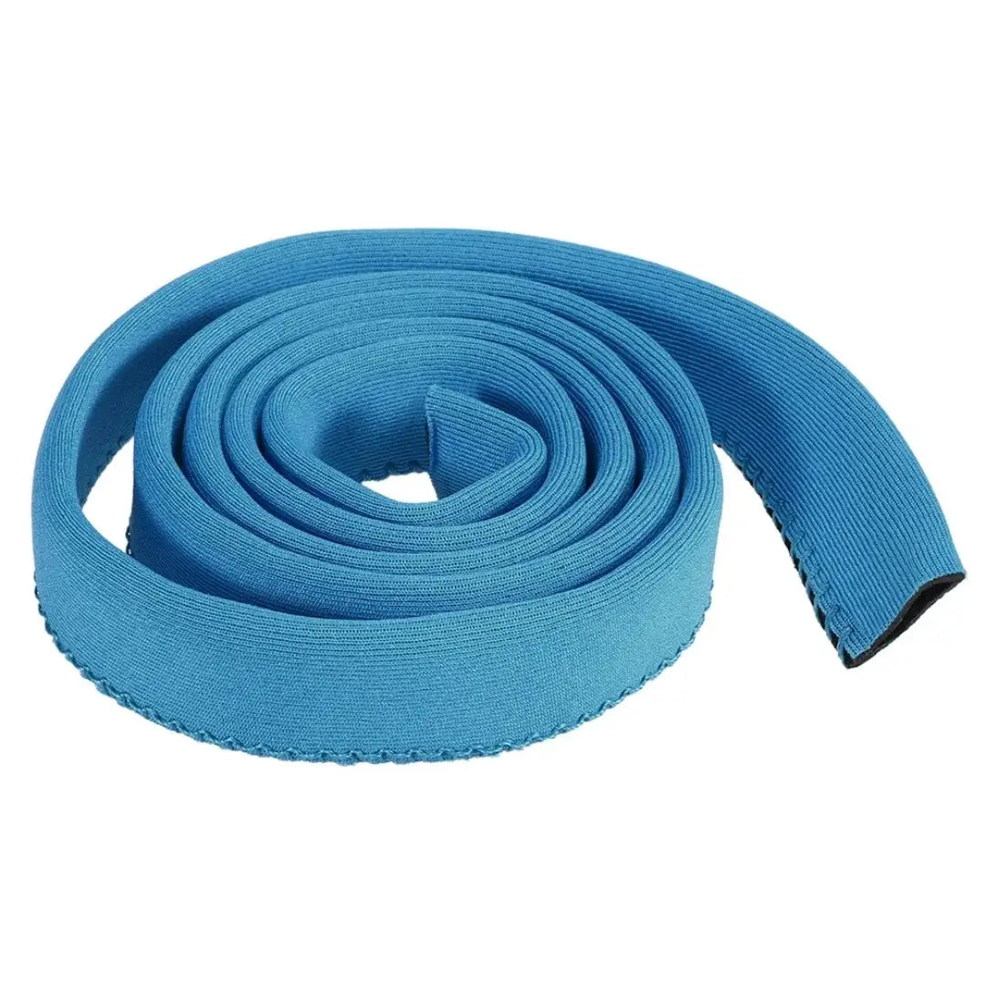 Water bladder tube cover blue sleeve for hydration tubes, outdoor camping gear