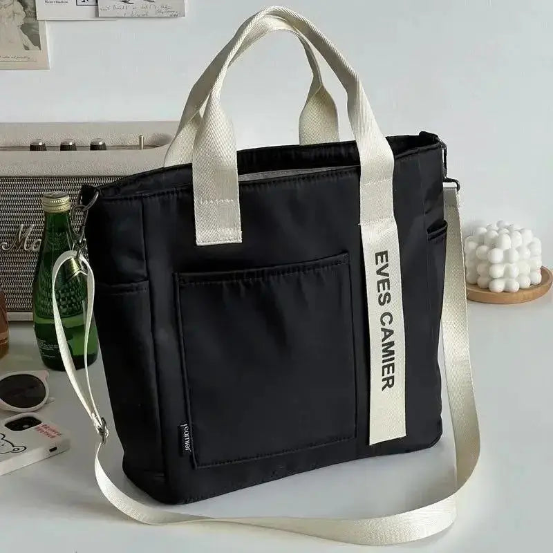 UrbanCarry Casual Tote Bag Large Capacity Waterproof Nylon Canvas For Everyday Use