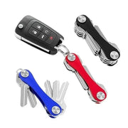 Smart Key Chain Mini Keychain Compact Holder Clip Aluminum Organizer For Home And Outdoor Use
