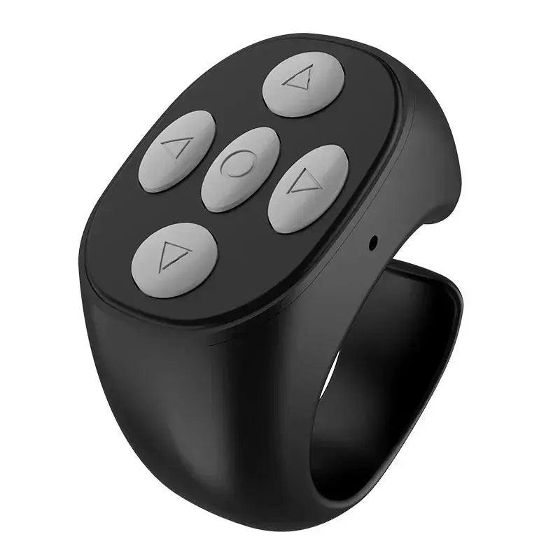 Smart Fingertip Ring Remote Control Wireless Bluetooth Mouse Page Turner For Mobile Selfies And Videos Ebooks Comics