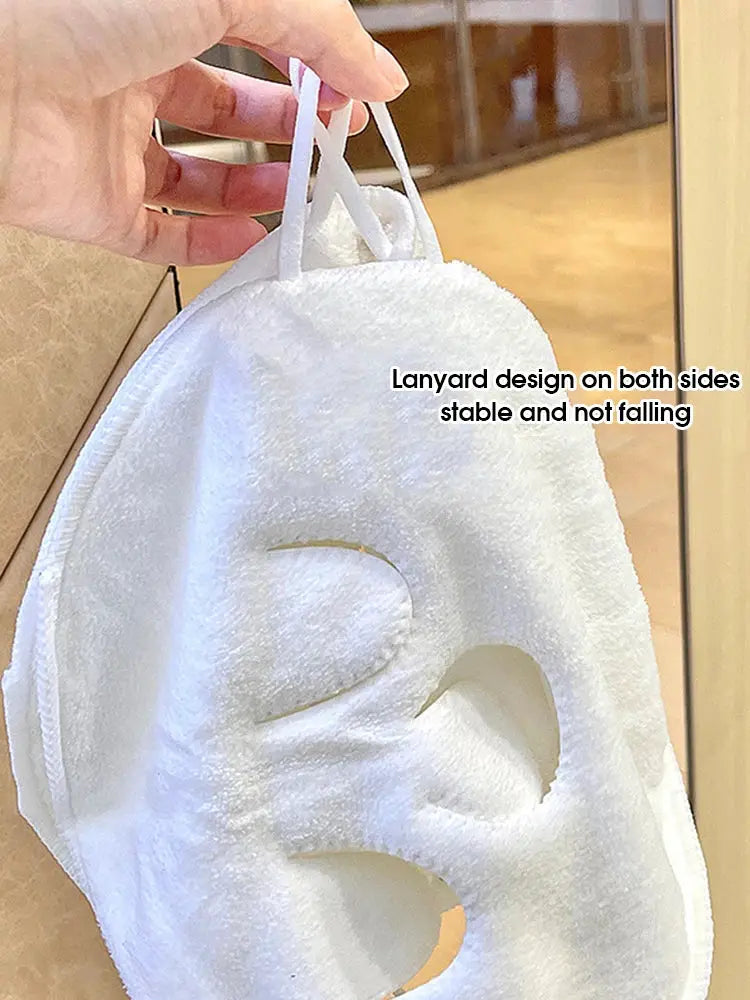 Hot And Cold Compress Face Towel With Soft Skin Friendly Fabric For Steam Heating And Wet Applications