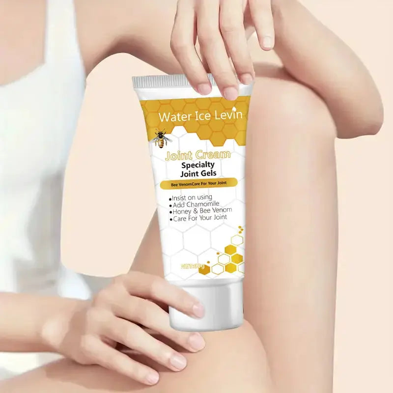BeePure Bee Venom Joint Cream For All Skin Types Hypoallergenic Soothing Moisturizer With Hyaluronic Acid And Collagen