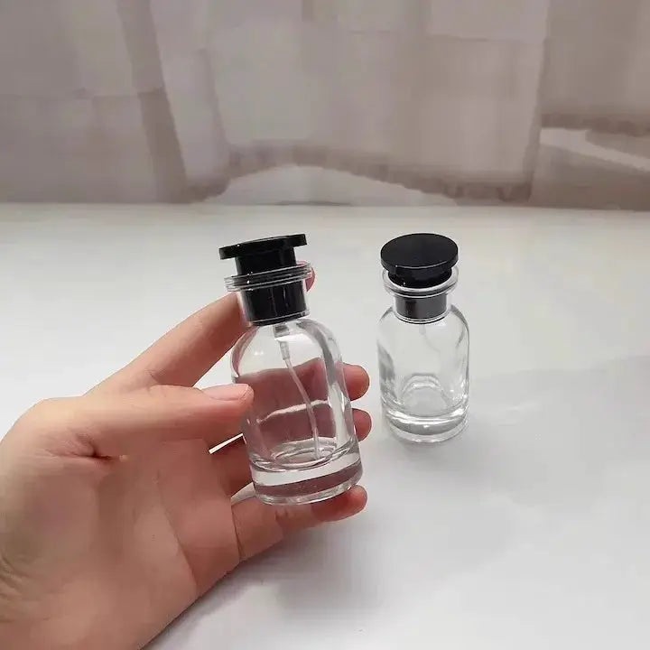 Five 30ml Glass Perfume Spray Bottles Set Portable Travel Empty Containers For Fragrances Colognes And Essential Oils