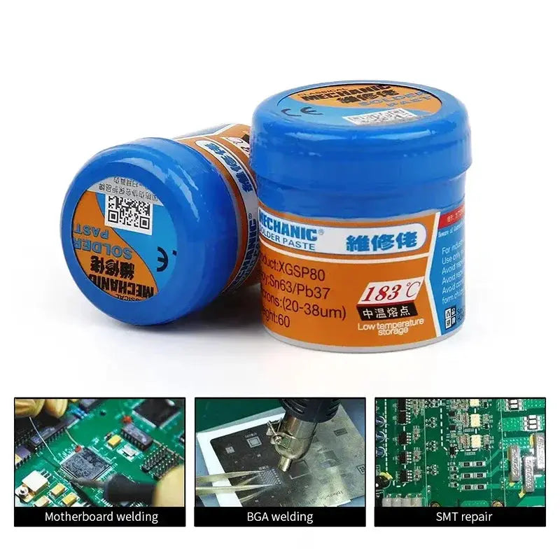 Tin Paste For Reballing SMD BGA IC CPU Mobile Phone Repair Solder Paste Scraping Knife Fixed Paste