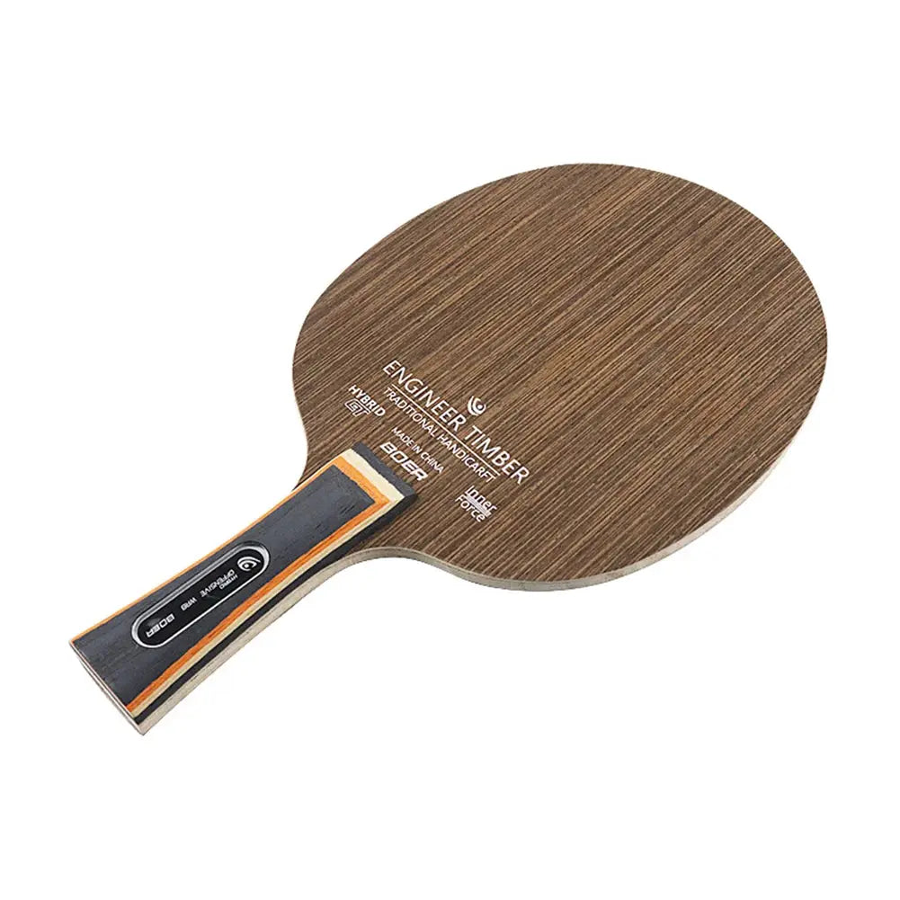 Table Tennis Blade Ebony Dalbergia 5 Ply 6.2mm Ping Pong Paddle With Long Handle