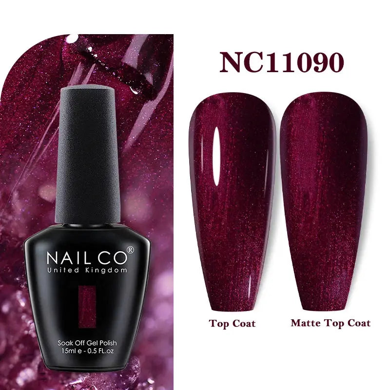 NAILCO 283 Colors Gel Nail Polish Kit Ultra Long Lasting UV Gel Varnish With 30 Day Shine